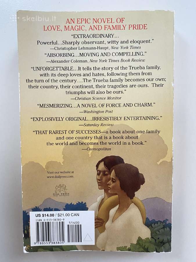 The House of the Spirits, Isabel Allende - nuotraukos Nr. 2