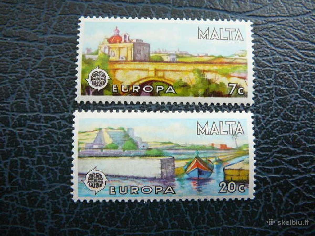 Europa Cept Malta 1977 svarus mt554
