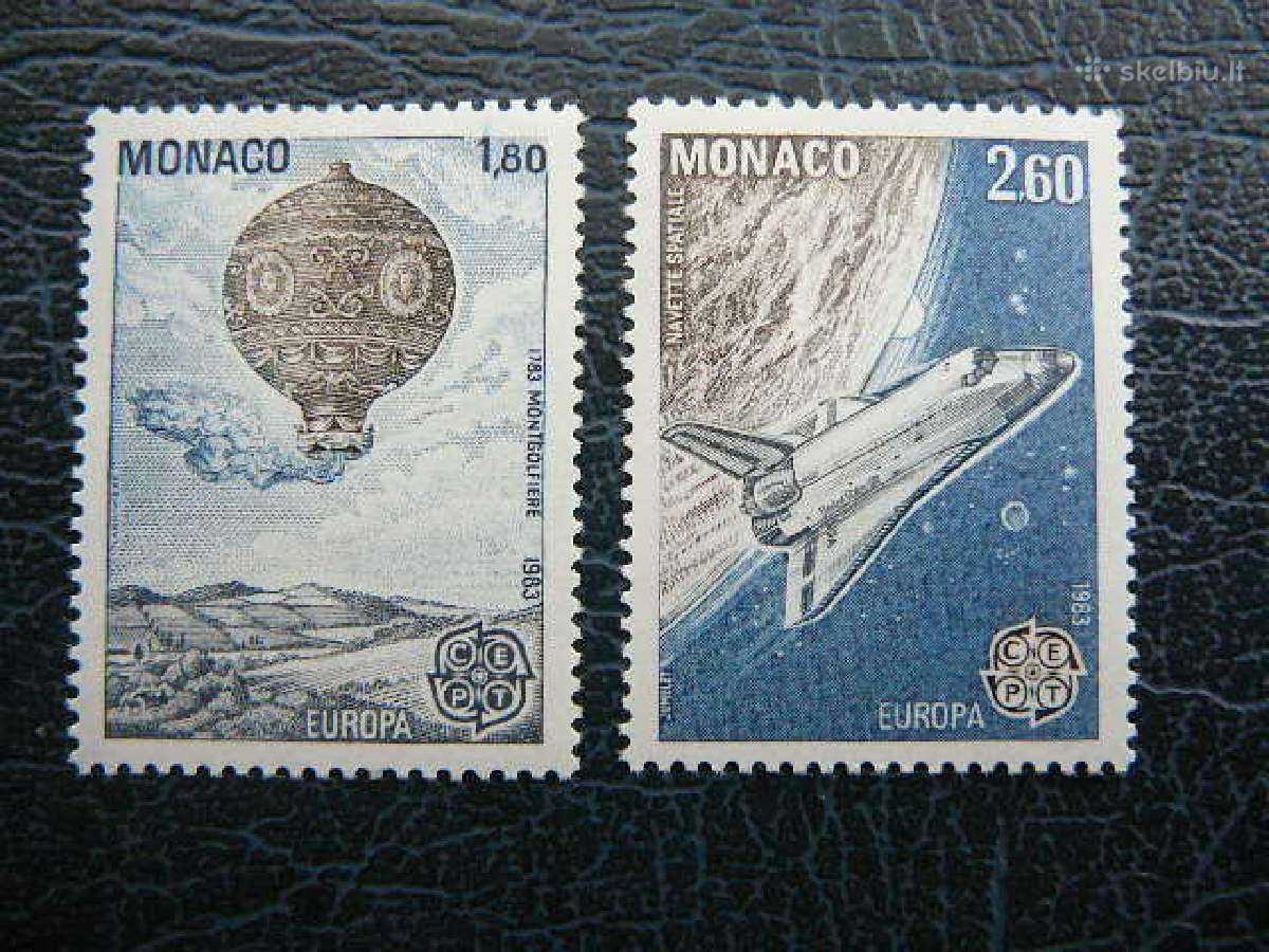 Europa Cept Monakas 1983 svarus mo1579