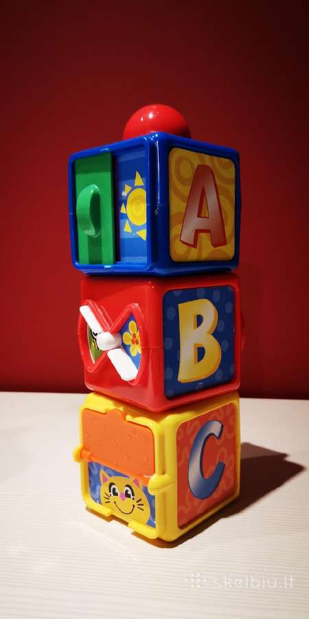 Fisher Price 3 lavinamosios kaladėlės nuo 6 mėn. - nuotraukos Nr. 3