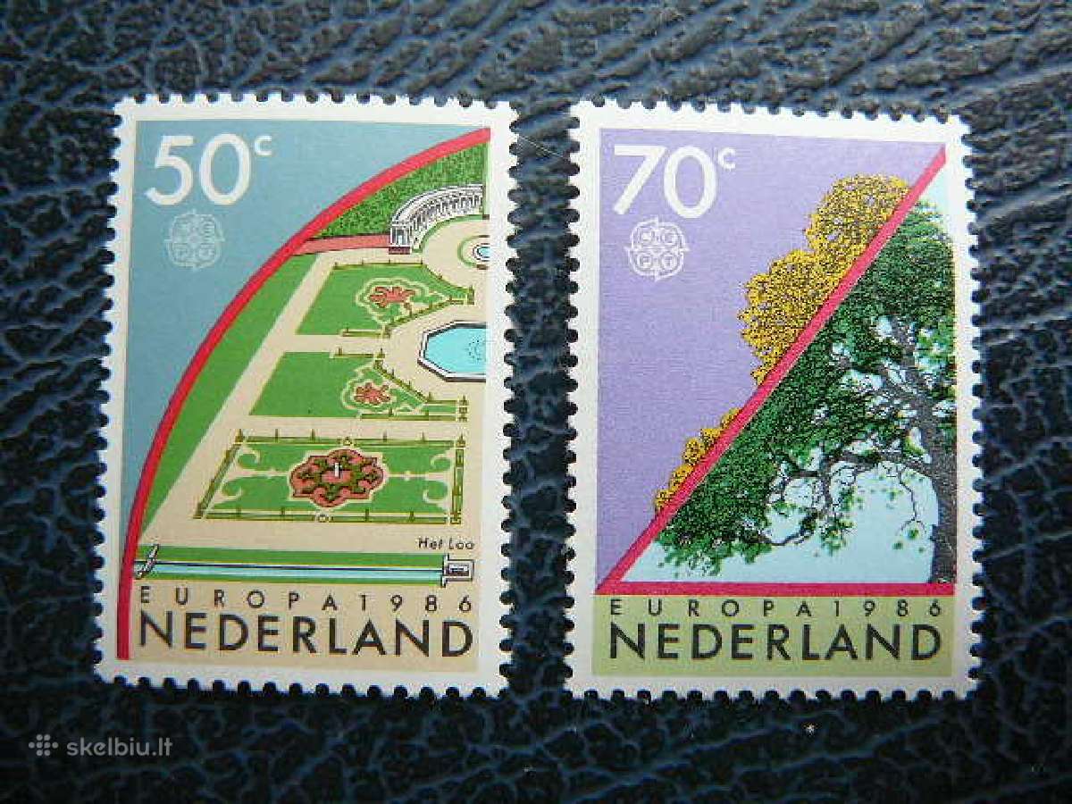 Europa Cept Nyderlandai 1986 Mnh nd1292
