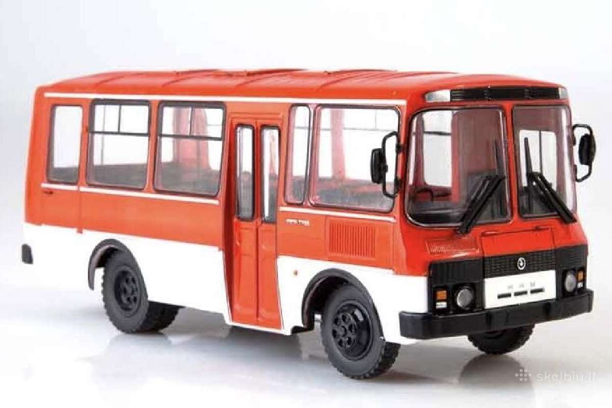 Autobuso modeliukai Modimio
