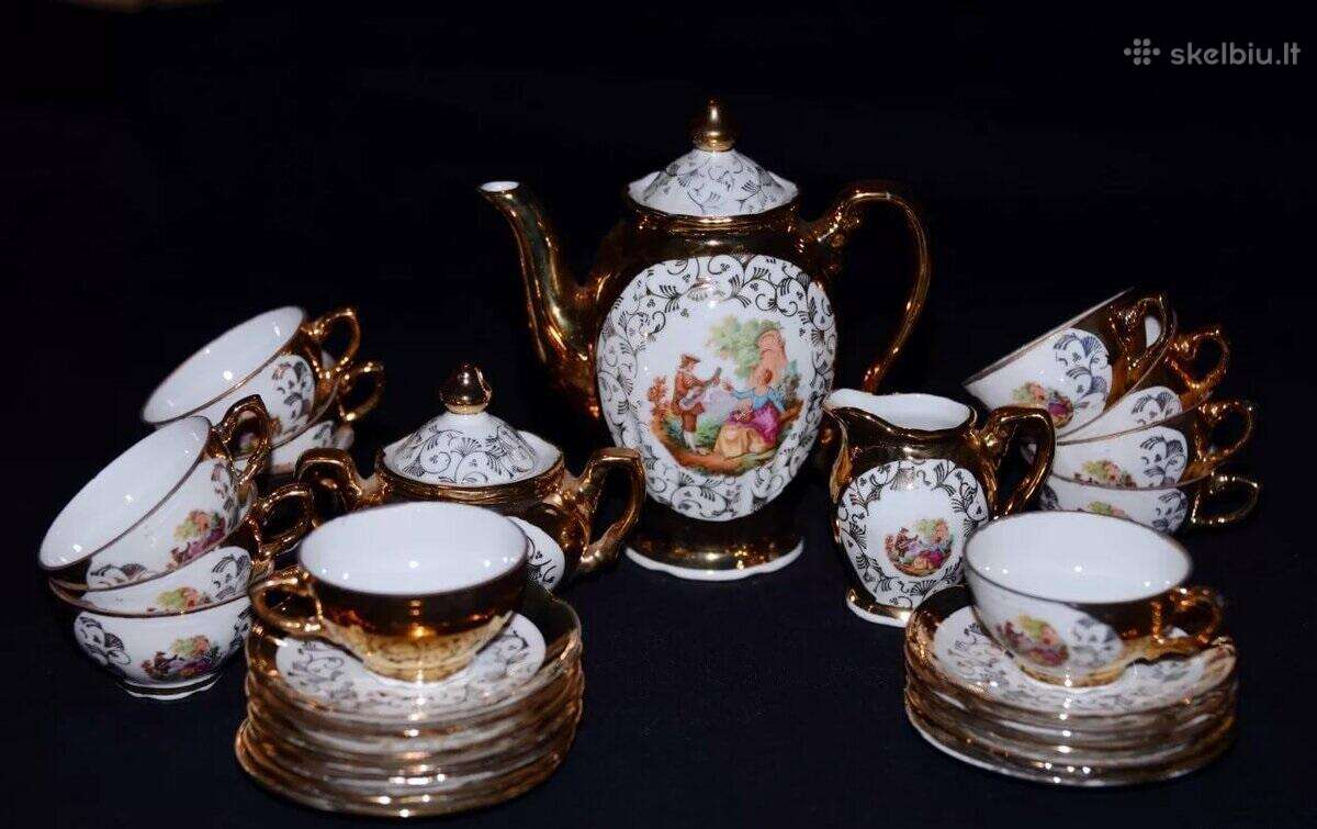 Kavos porceleno servizas Bavaria