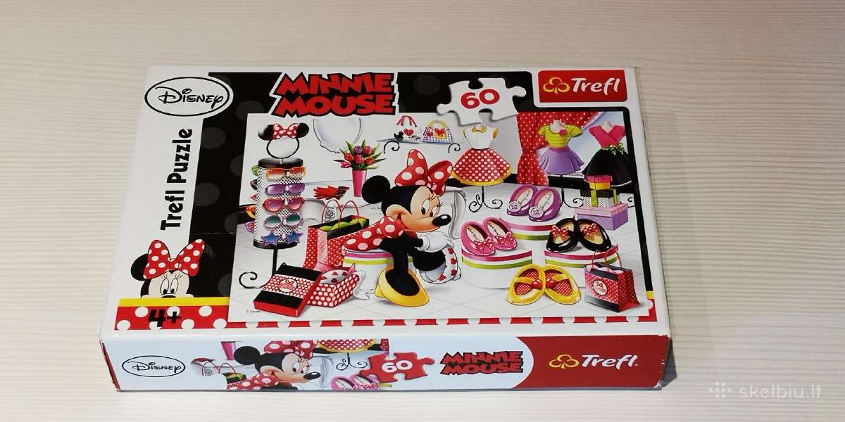 Trefl dėlionė Minnie Mouse nuo 4 m.