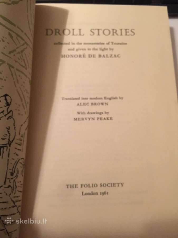 Onore de Balzakas, Droll Stories, 1961 - nuotraukos Nr. 3