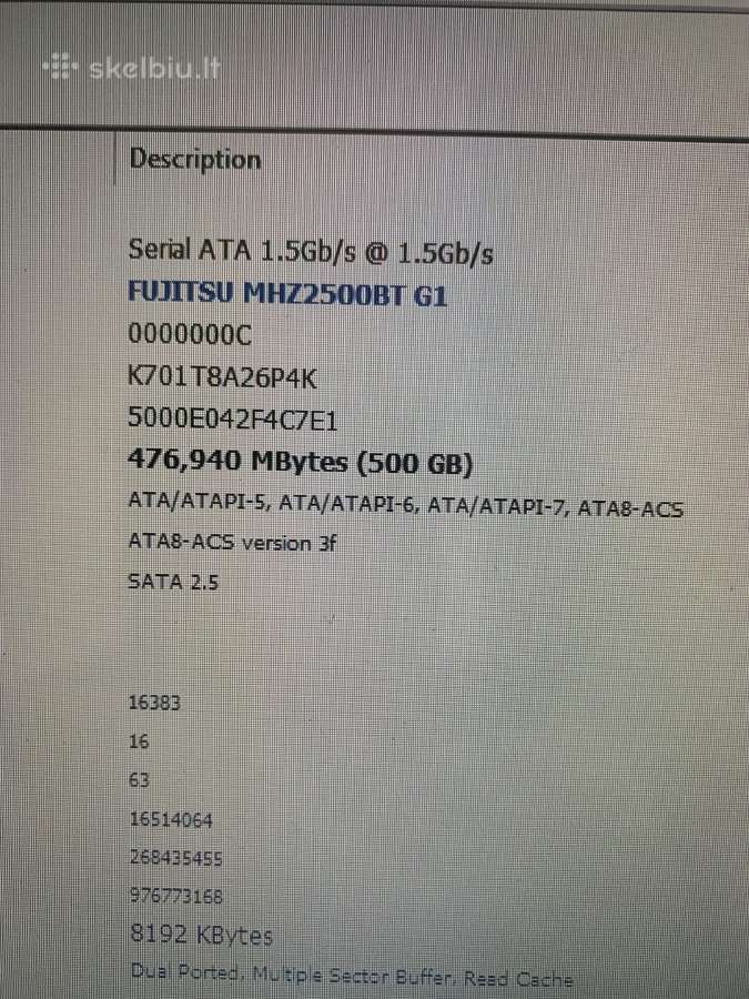 Fujitsu Siemens Amiloxi 3650;fujitsu siemens a532 - nuotraukos Nr. 7