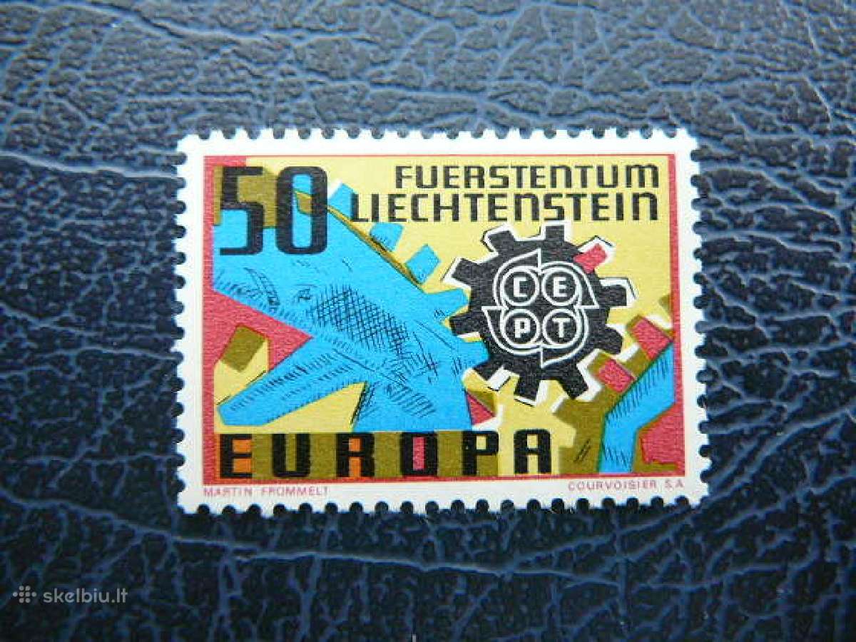 Europa Cept Lichtensteinas 1967 Mnh lc474