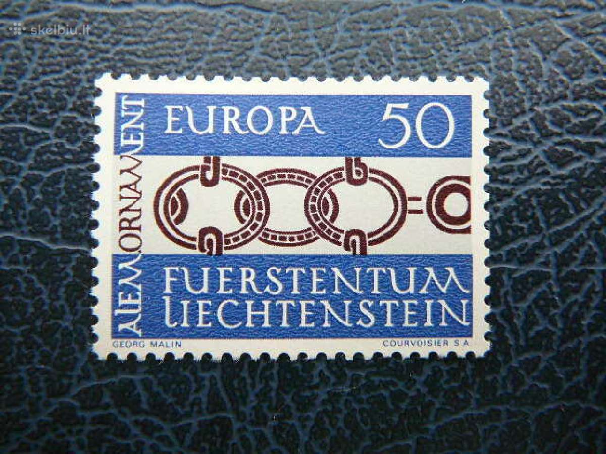 Europa Cept Lichtensteinas 1965 Mnh lc454
