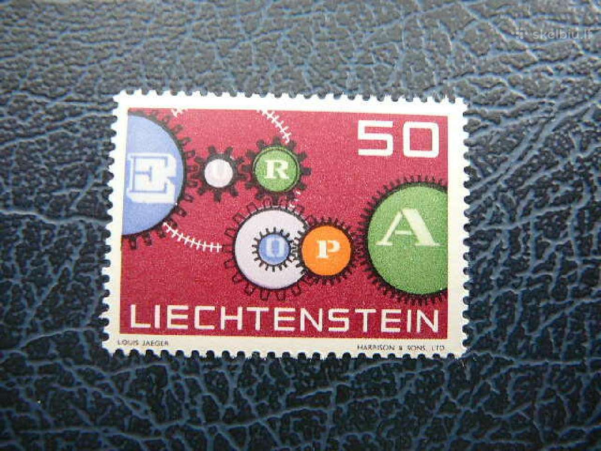 Europa Cept Lichtensteinas 1961 Mnh lc414
