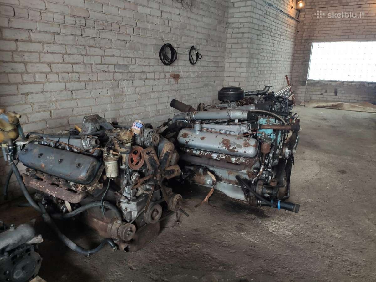 Maz V8 ir V8 turbo variklis - nuotraukos Nr. 2