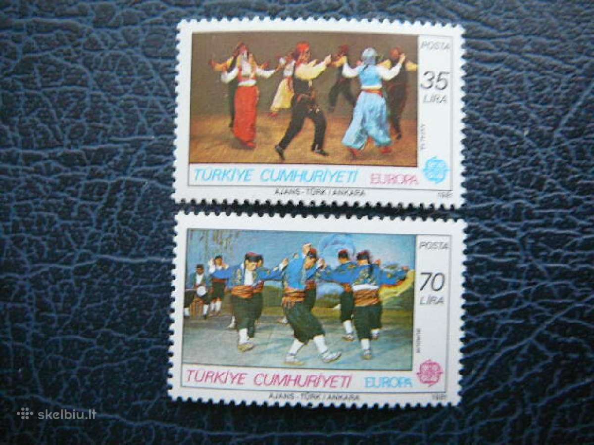 Europa Cept Turkija 1981 Mnh tkt2546