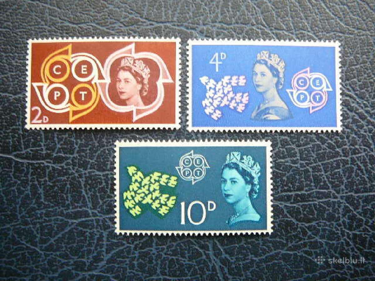 Europa Cept Anglija 1961 Mnh ukd346