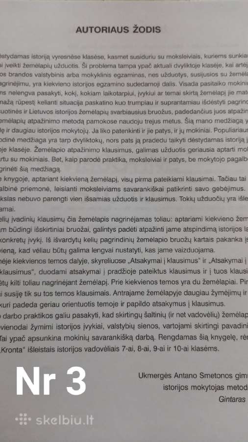 Besiruošiantiems istorijos egzaminans - nuotraukos Nr. 3