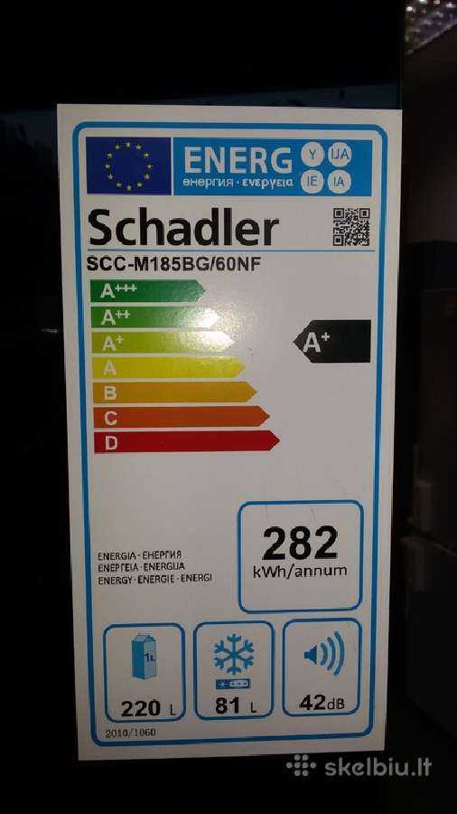 Šaldytuvas Schadler Scc-m 185bg/60nf - nuotraukos Nr. 5