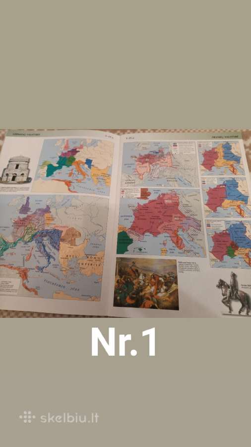 Viduramžių istorijos atlasas - nuotraukos Nr. 3