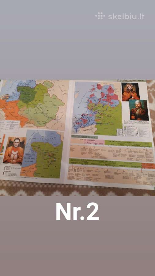 Viduramžių istorijos atlasas - nuotraukos Nr. 4