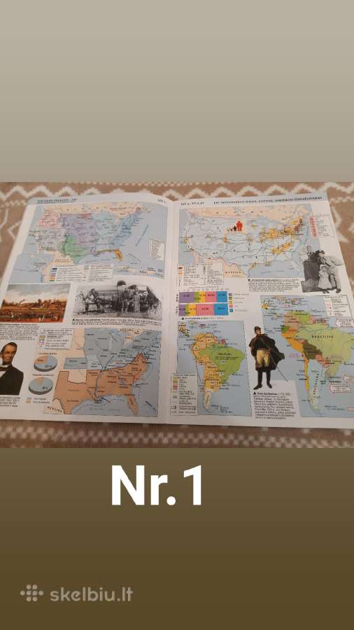 Naujųjų laikų istorijos atlasas - nuotraukos Nr. 3