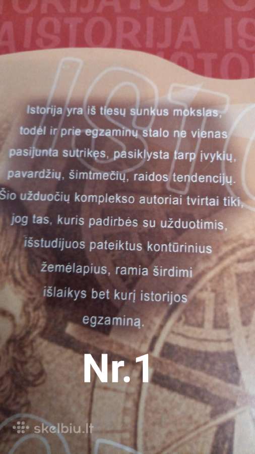 Istorijos egzaminui rengiuosi pats - nuotraukos Nr. 2