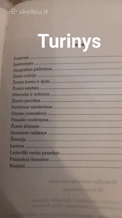 Geografija 6 klasei - nuotraukos Nr. 2