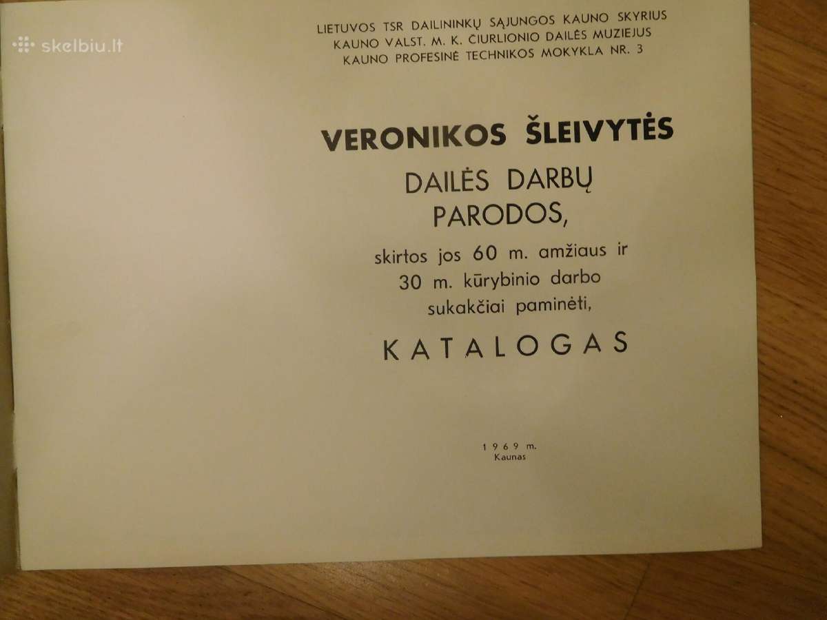 1969/89 menas V.šleivytė (kaunas,Vilnius,kupiškis) - nuotraukos Nr. 4