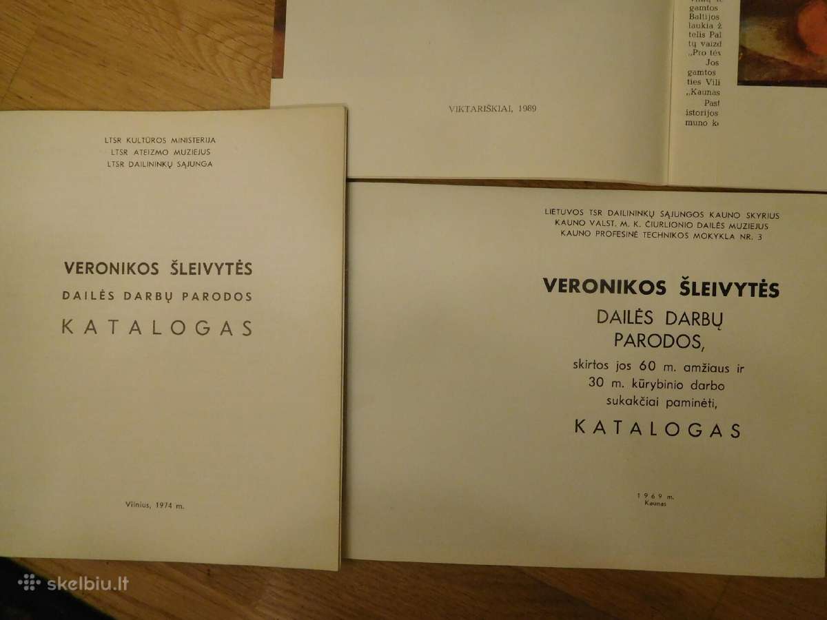 1969/89 menas V.šleivytė (kaunas,Vilnius,kupiškis) - nuotraukos Nr. 5