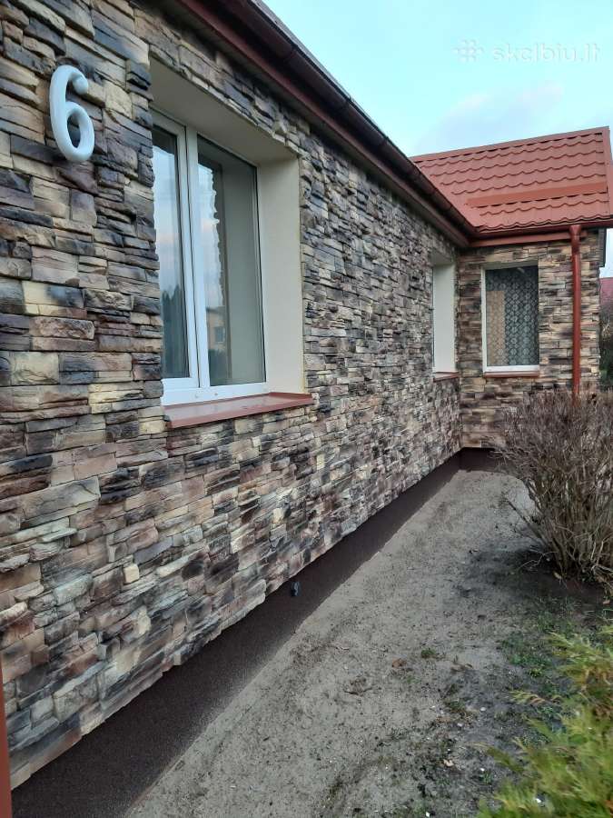Dekoratyvinis akmuo, klinkeris, tvorų stulpai - nuotraukos Nr. 16