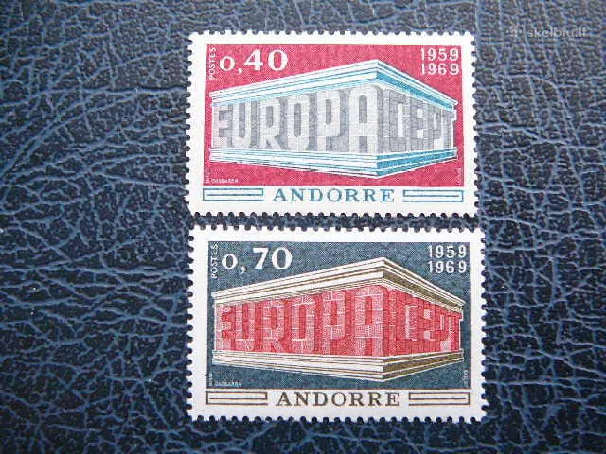 Europa Cept Andora 1969 Mnh ndr214