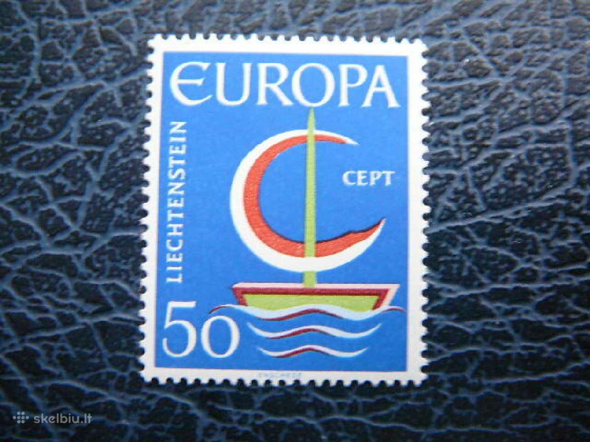 Europa Cept Lichtensteinas 1966 Mnh lc469