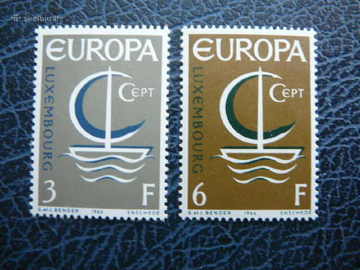 Europa Cept Liuksemburgas 1966 Mnh lkm733