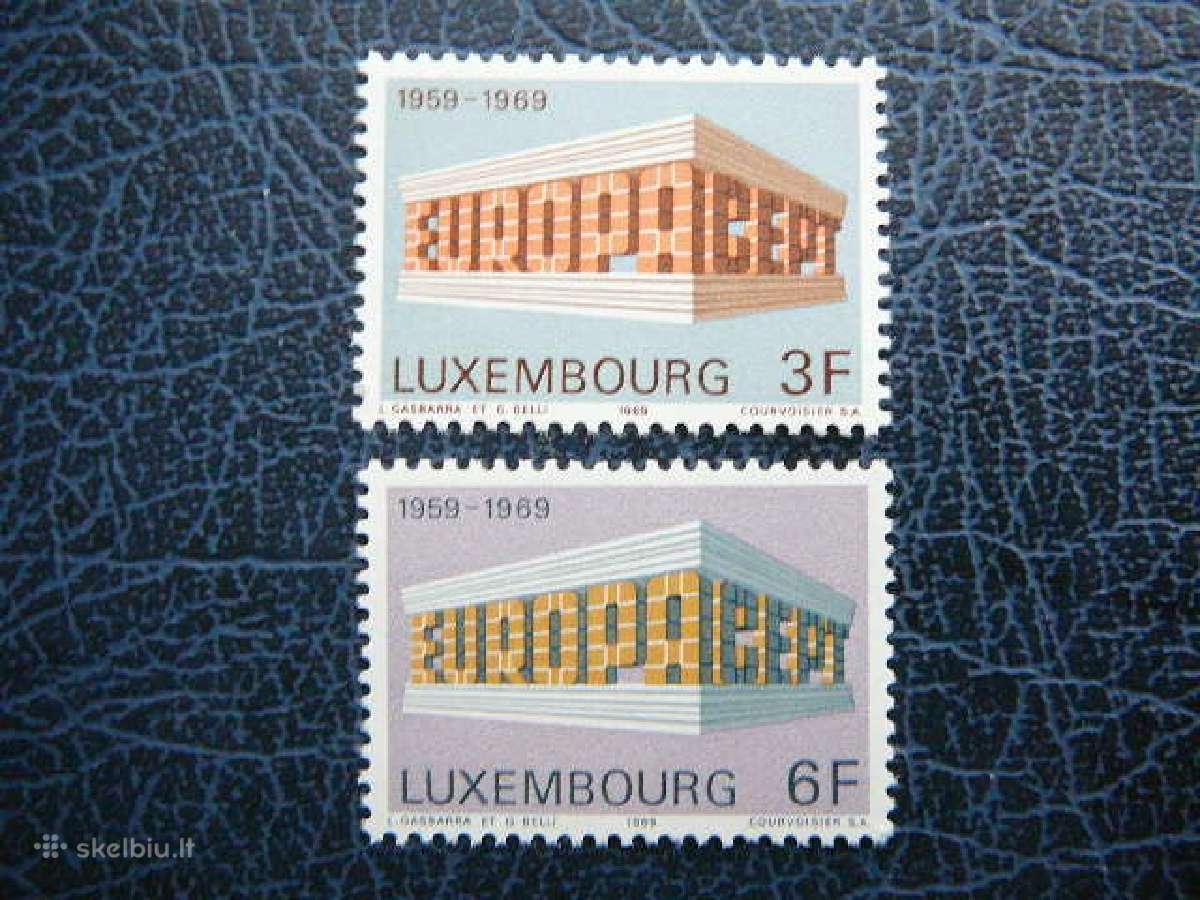 Europa Cept Liuksemburgas 1969 Mnh lkm788