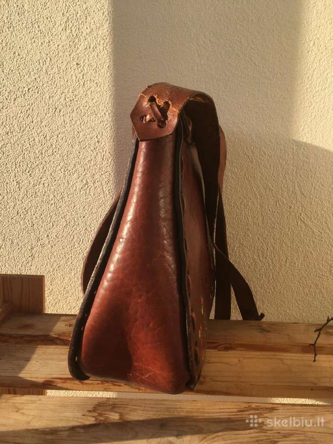 Odinė moteriška rankinė - nuotraukos Nr. 3
