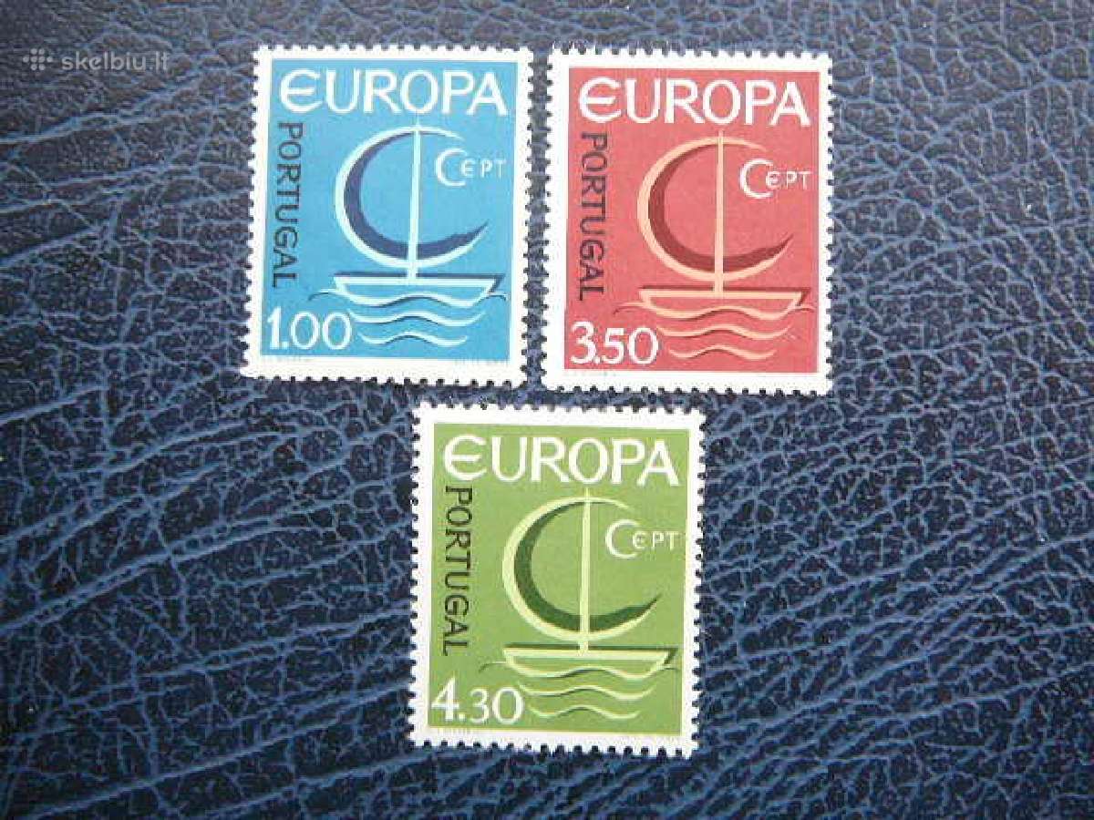 Europa Cept Portugalija 1966 Mnh pg1012