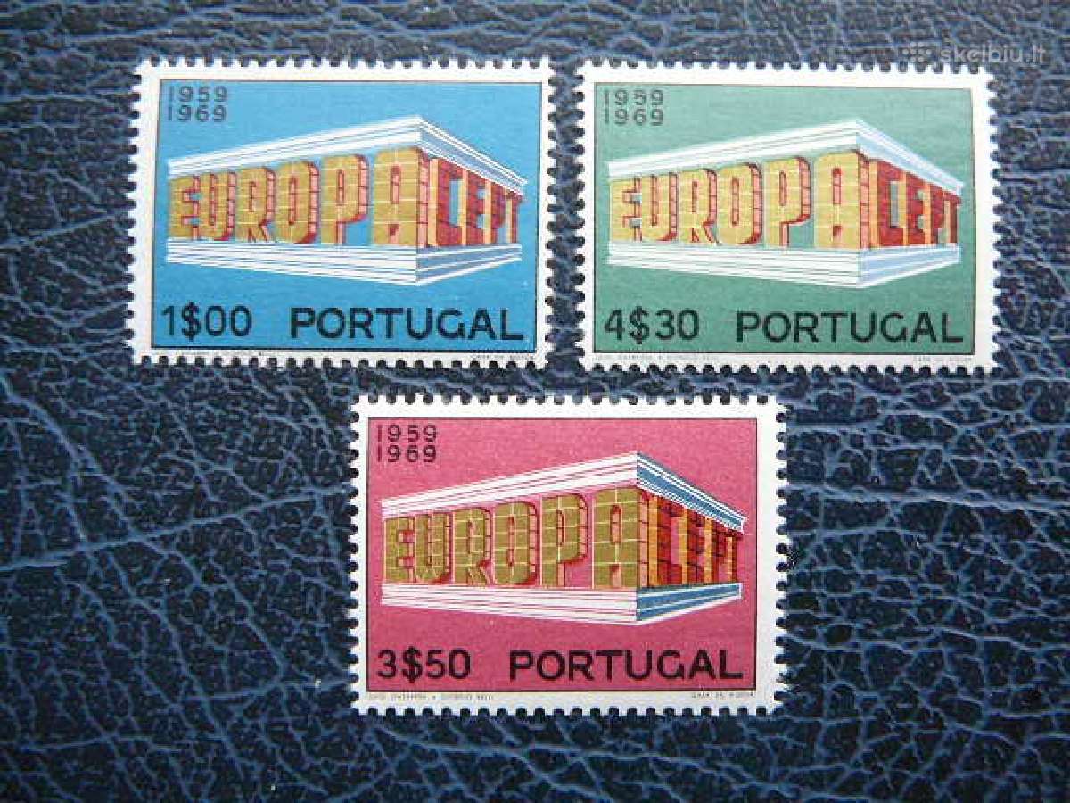 Europa Cept Portugalija 1969 Mnh pg1070
