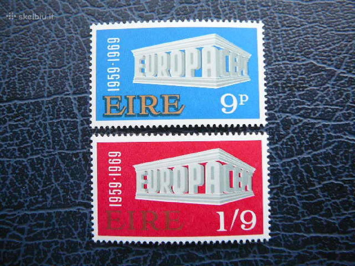 Europa Cept Airija 1969 Mnh il230