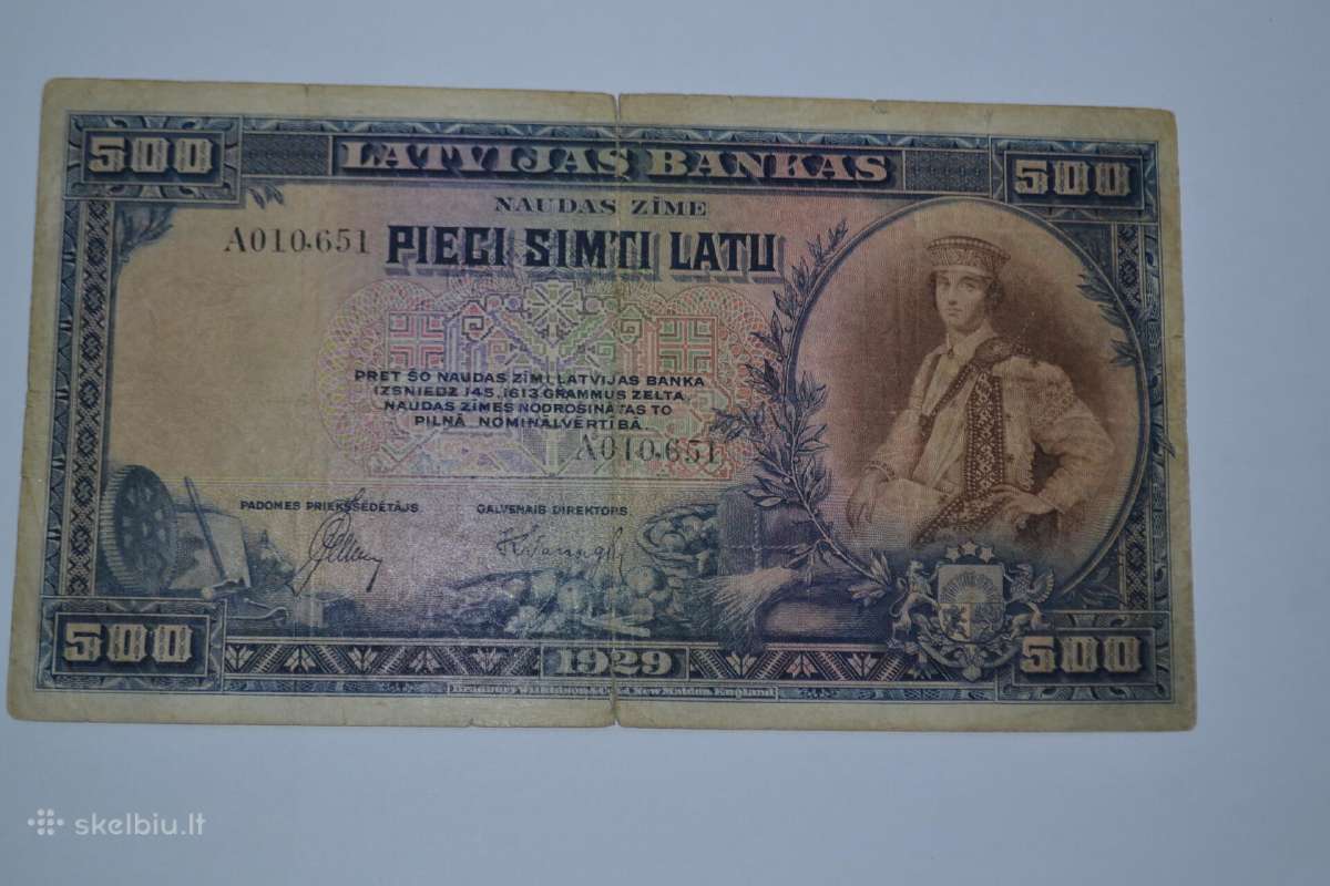 500 Latu 1929 m.
