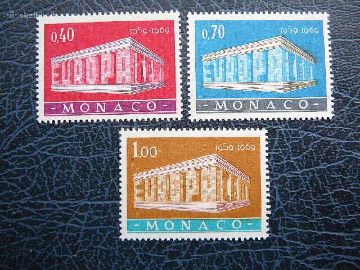 Europa Cept Monakas 1969 svarus mo929