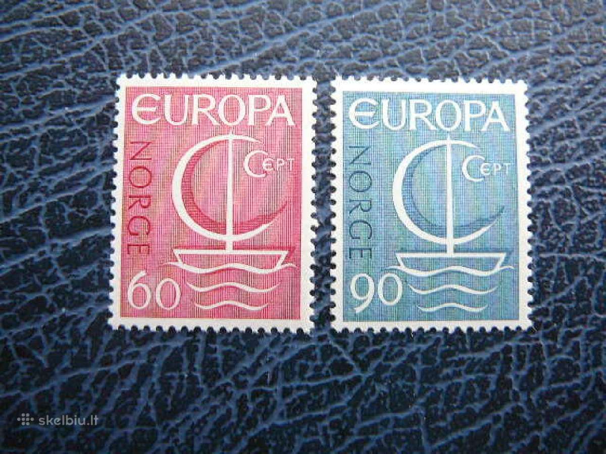 Europa Cept Norvegija 1966 Mnh nvg547