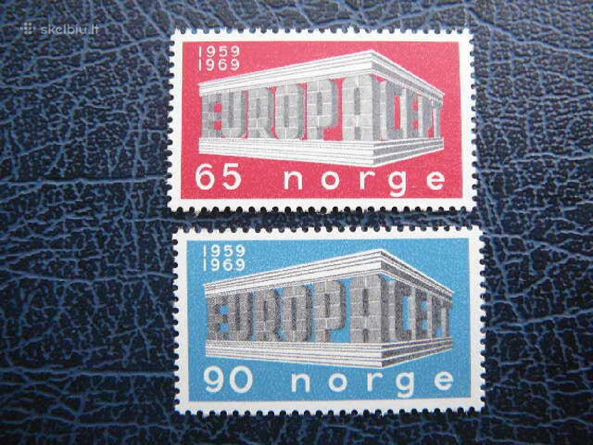 Europa Cept Norvegija 1969 Mnh nvg583
