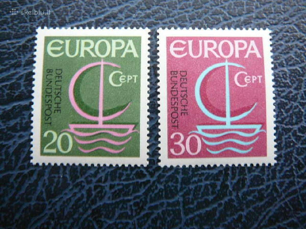 Europa Cept Vokietija 1966 Mnh vkt519