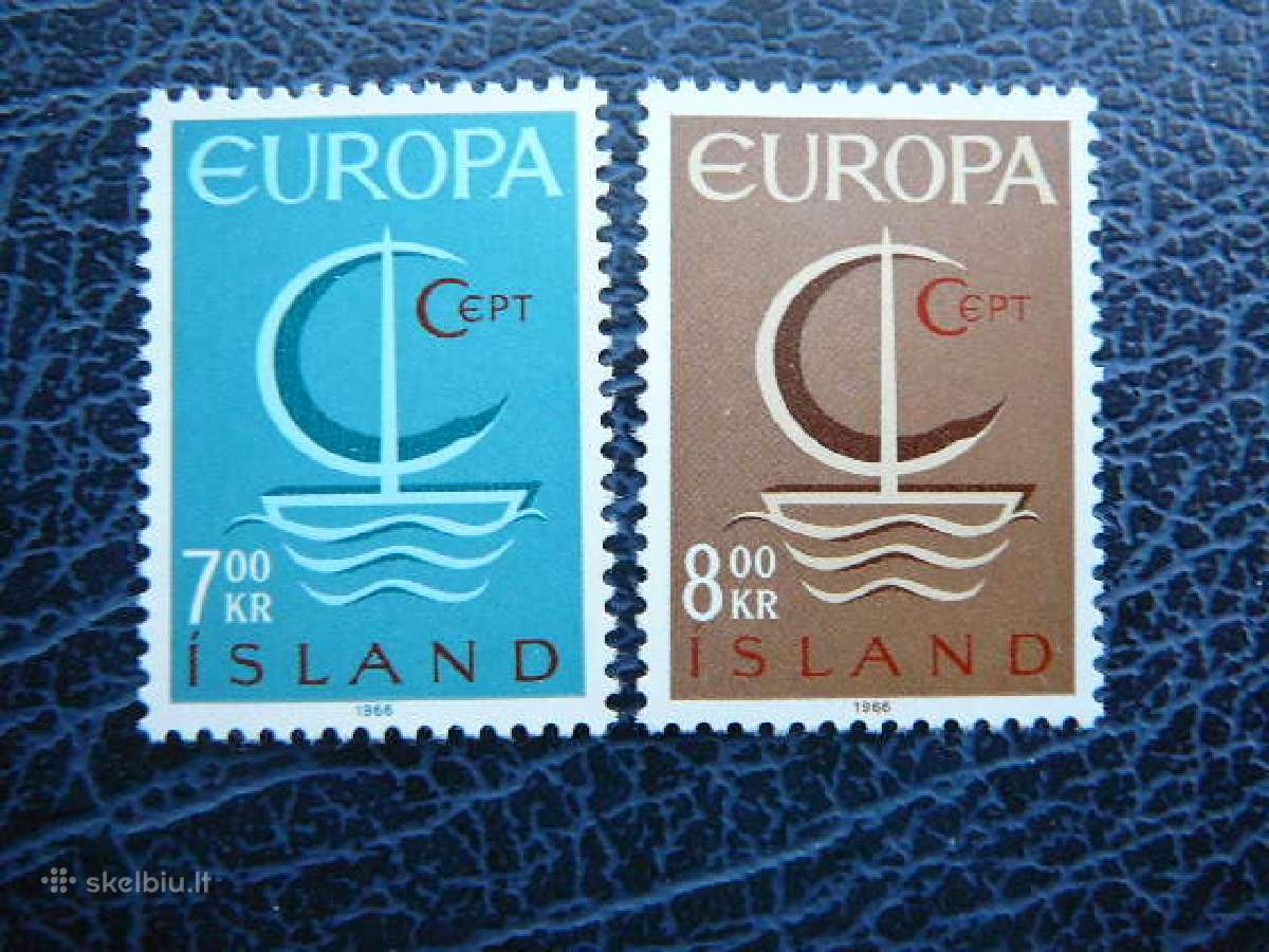Europa Cept Islandija 1966 svarus is404g