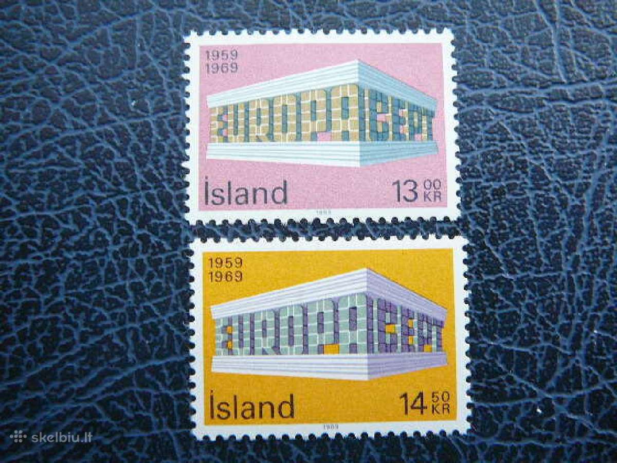 Europa Cept Islandija 1969 svarus is428