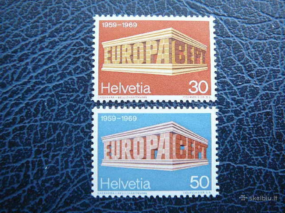 Europa Cept Sveicarija 1969 Mnh svc900