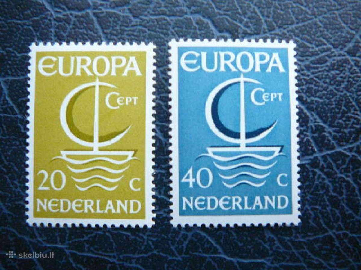 Europa Cept Nyderlandai 1966 Mnh nd864