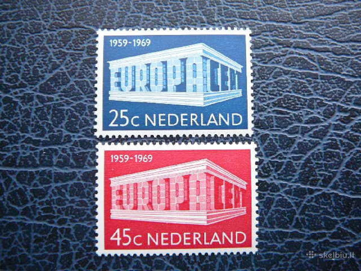 Europa Cept Nyderlandai 1969 Mnh nd920