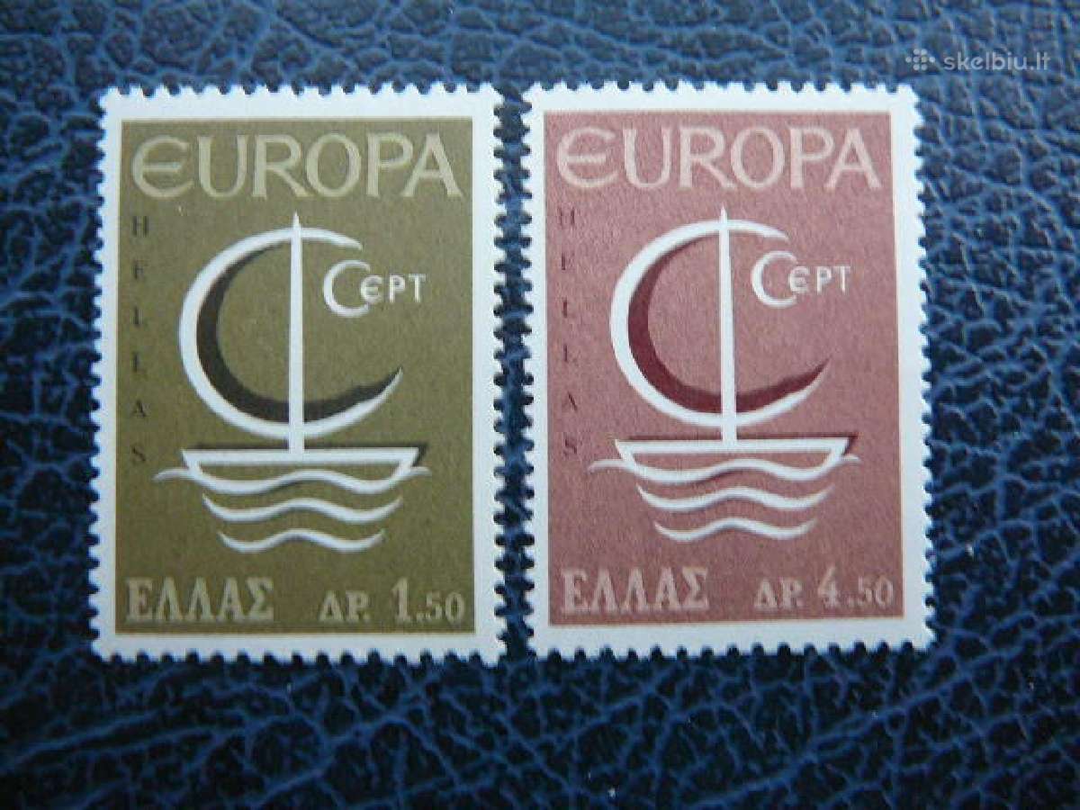 Europa Cept Graikija 1966 Mnh gr919
