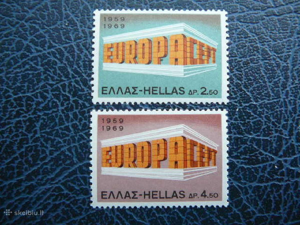 Europa Cept Graikija 1969 Mnh gr1004