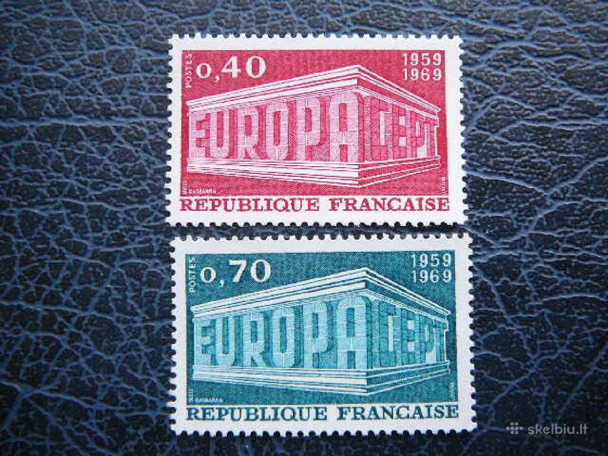 Europa Cept Prancuzija 1969 Mnh pz1665