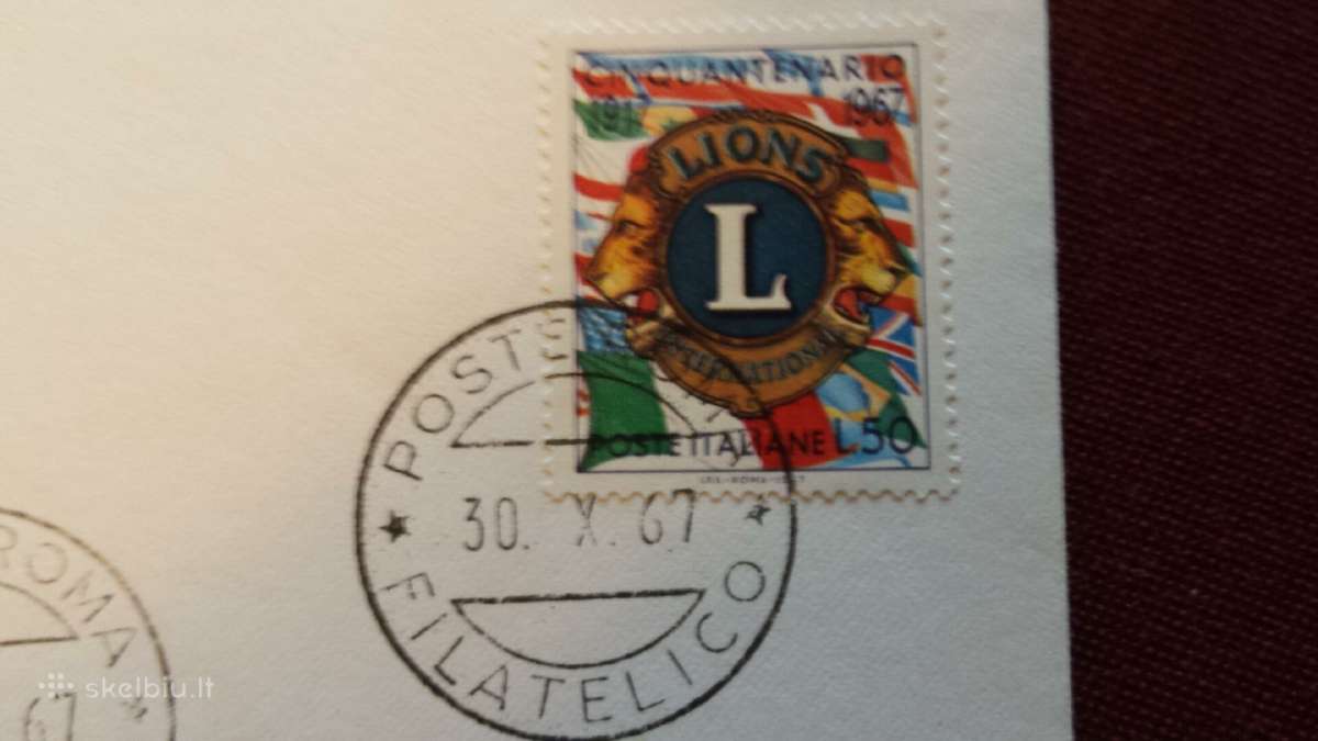 Vokai Italija 1967 m. - nuotraukos Nr. 2
