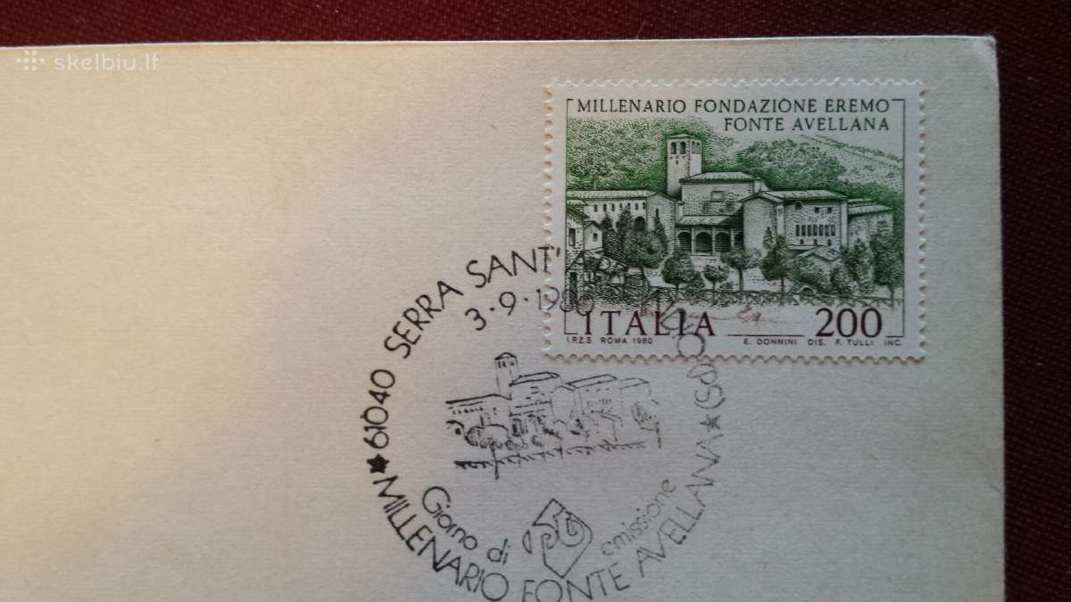 Vokai Italija 1980 m. - nuotraukos Nr. 2