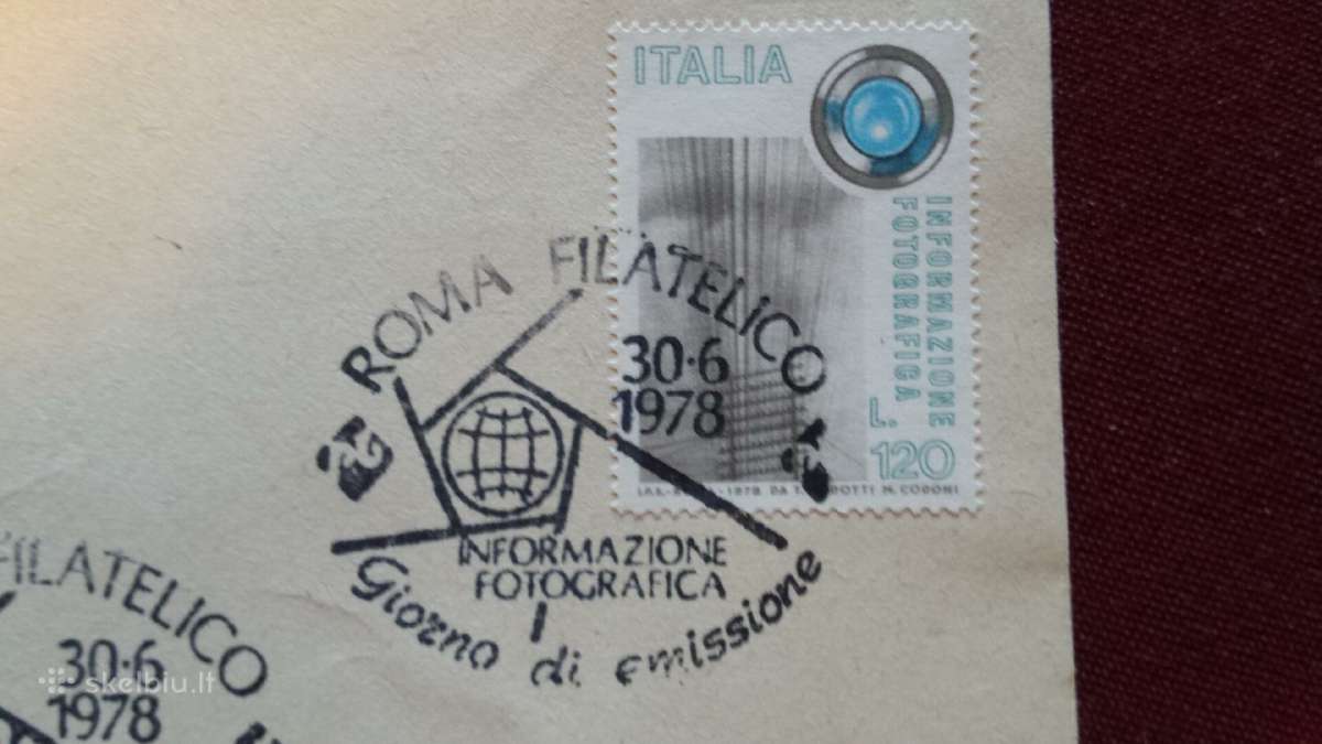 Vokai Italija 1978 m. - nuotraukos Nr. 2